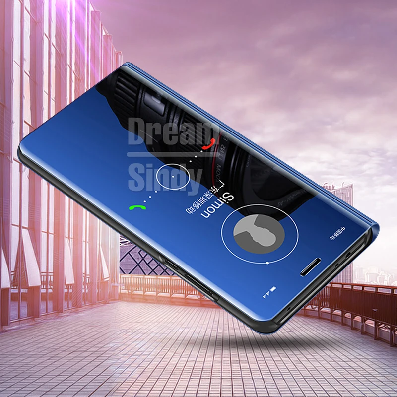 Зеркало чехол для телефона Samsung Galaxy S8 S9 плюс Примечание 9 8 S6 S7 край J5 J7 A3 A5 A7 2017