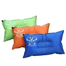 Портативная Автоматическая надувная подушка для отдыха на природе, путешествий, спальная Подушка, сидящая подушка, оборудование для кемпинга с пакетом