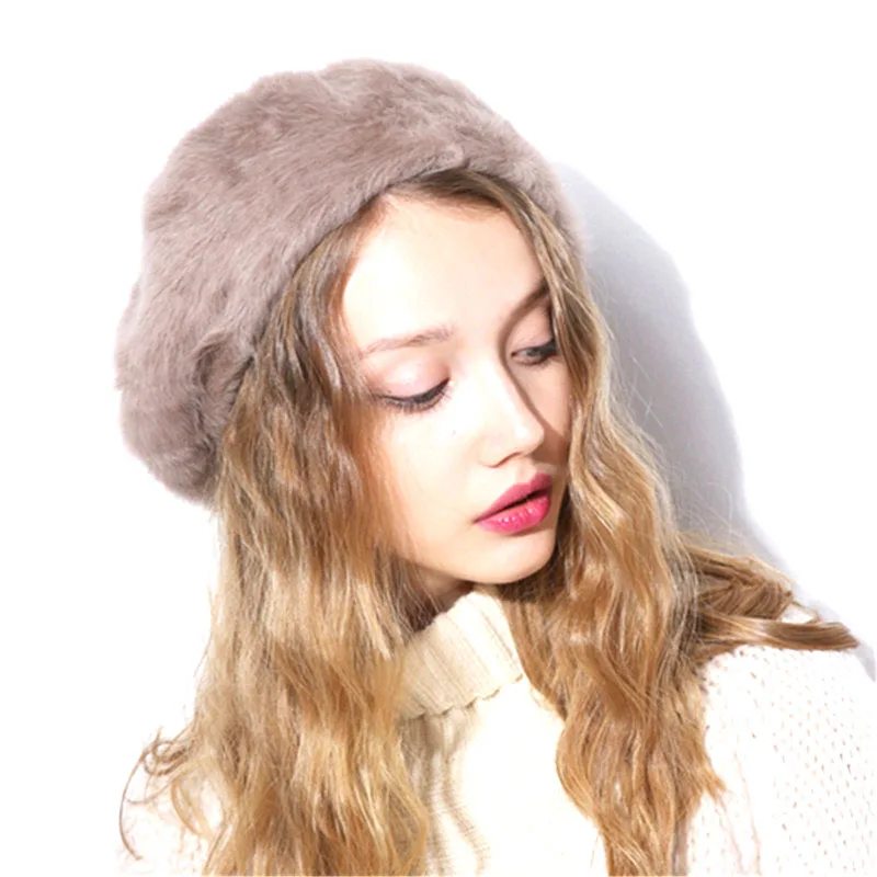 women's winter beret hat