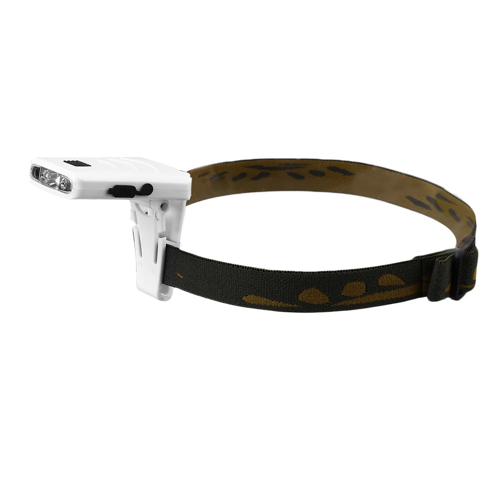 

LED Infrared Sensor Head Lamp Headlight Clip On Cap Hiking Outdoor Supply