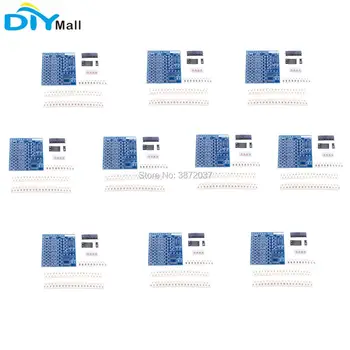 

10pcs/lot SMT SMD Component Welding Practice Soldering Board Beginner Training DIY Learning Kit
