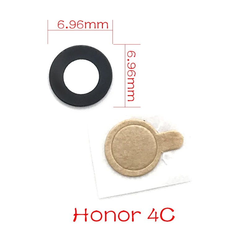 Новая задняя камера, стеклянный объектив для huawei Honor 7c 7x 5c 5x 4c 4x, запасная камера - Цвет: For Honor 4C 4X