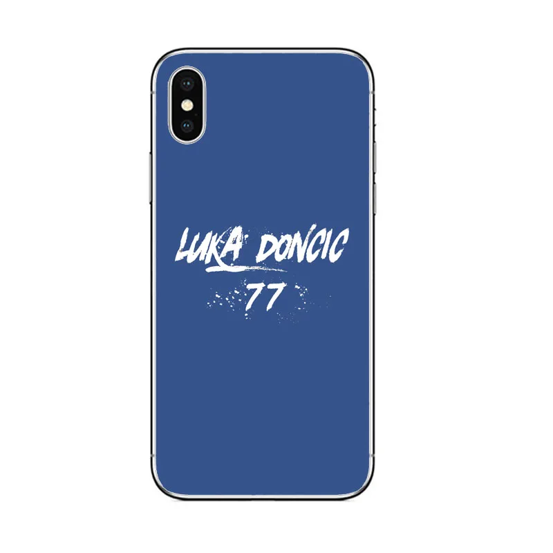 Роскошный Силиконовый чехол для iphone 6 s Luka Doncic King для iphone 8 7 6 8 plus 7 plus 6s plus 5 5S SE XR X XS MAX прозрачный чехол из ТПУ