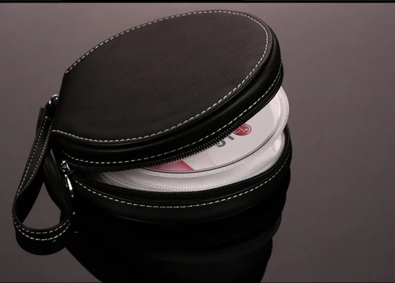 prativerdi Cheap Black Car CD Box DVD Case Automotive Supplies Storage Bag Travel organizer for Home or Car leather CD Holder11