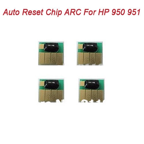 

vilaxh 4Pcs For HP 950 951 Permanent Chip Comaptible For HP Officejet Pro 8100 8600 8610 8620 8630 8640 8660 Printer CISS C