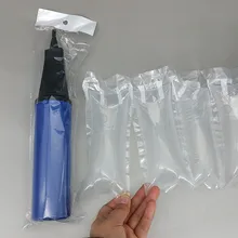 Пластик tearable насос надувные амортизацию буфера pack integrated Сумки 9x20 см для хрупких продуктов упаковка ударопрочный 500 м