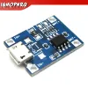 Module de chargeur de batterie au Lithium Micro USB TYPE-C 5V 1A 18650 TP4056, carte de charge avec Protection, double fonction 1A Li-ion, 1 pièces ► Photo 3/5