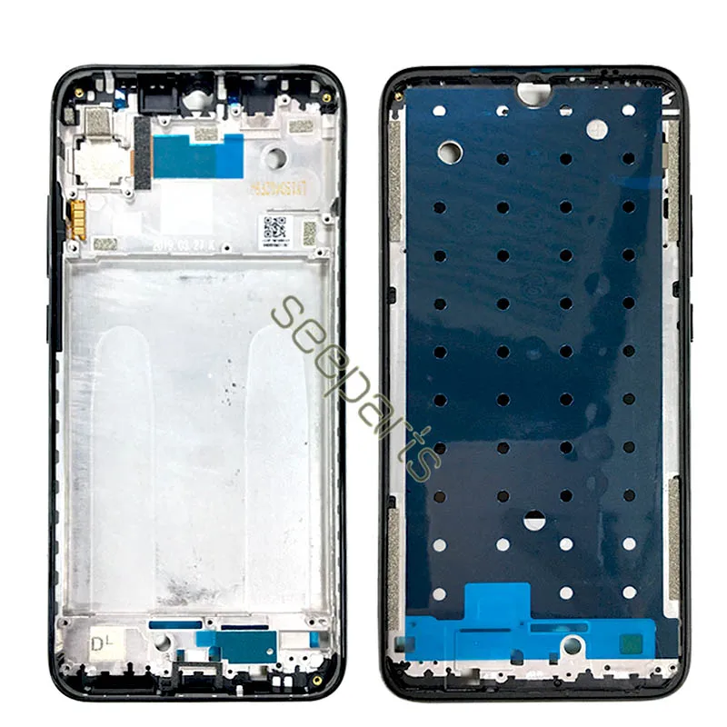 Black/Blue/Red For Xiaomi Redmi Note 7 Housing Middle Frame Bezel Middle Replacement Parts For Redmi Note 7 Pro Middle Frame