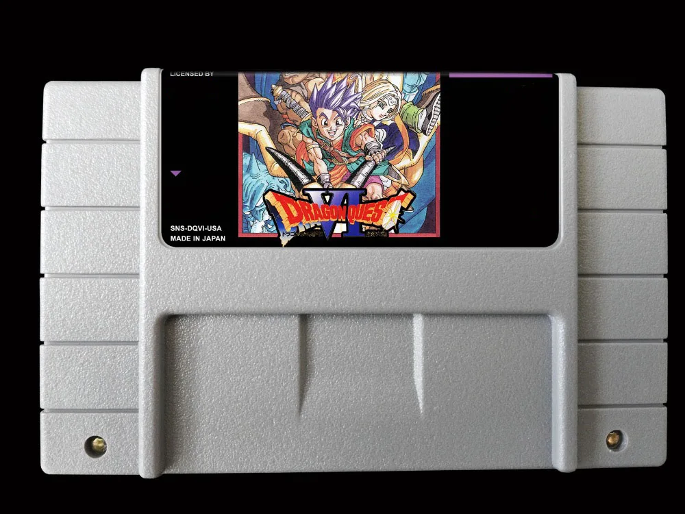 16 битные игры* Dragon Quest 6(версия США! Английский перевод