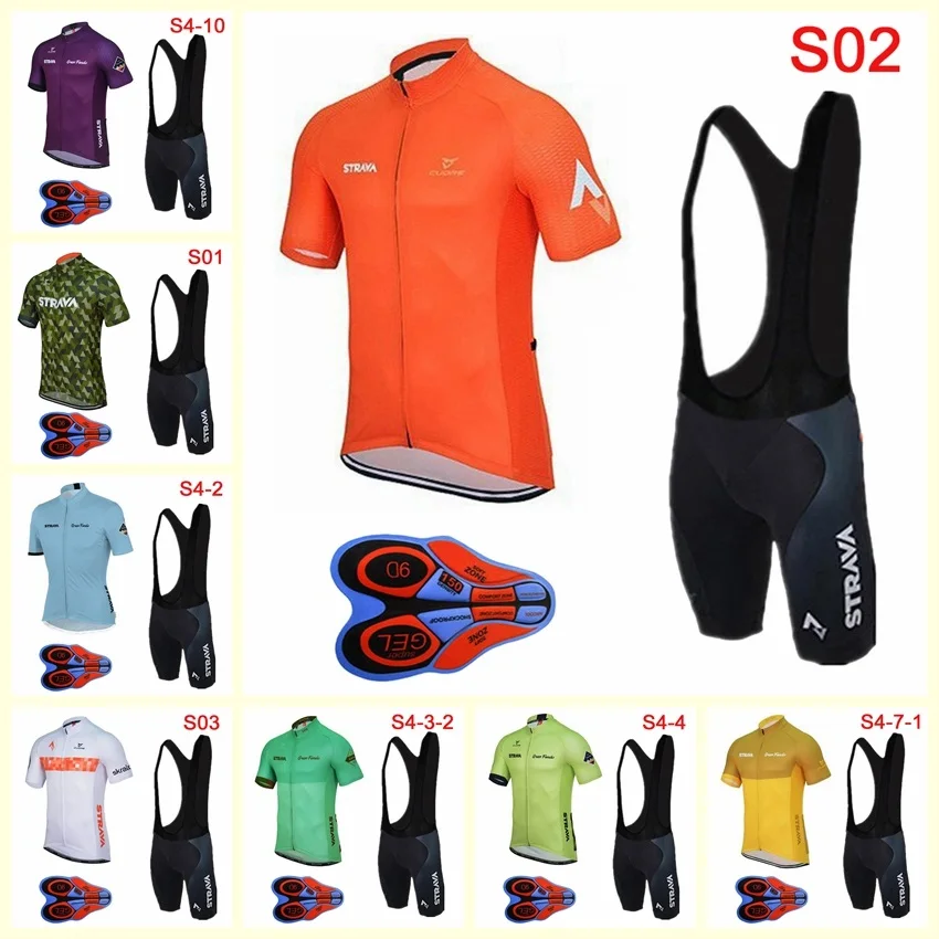 روبا ciclismo جديد الصيف الرجال فريق برو الدراجات جيرسي الرياضة قصيرة الأكمام الدراجة قميص (مريلة) السراويل دعوى تنفس الدراجات الملابس