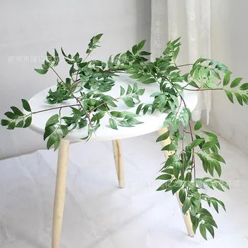 

1.7M artificial willow vine leaf plant vine fake bougainvillea home decoration artificial flower vine evergreen cirrus Artificia