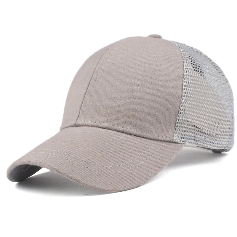 Xthree однотонная летняя бейсбольная кепка с конским хвостом, сетчатые головные уборы для мужчин и женщин, грязная булочка, Повседневная Хип-хоп бейсболка, мужские шляпы