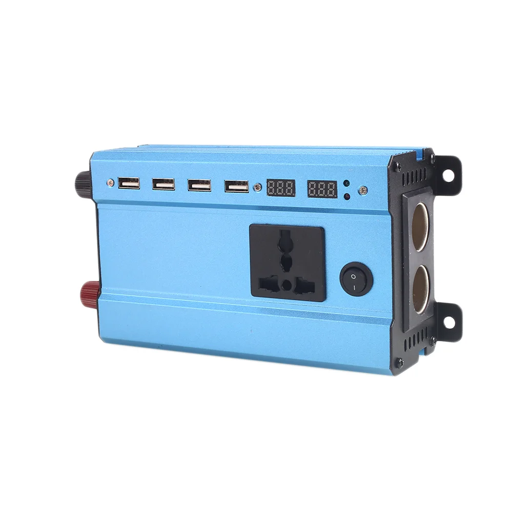 

DC12V To AC220V Aluminium Alloy Converter Car Inverter Transformer Vehicle Automobile High Performance Premium