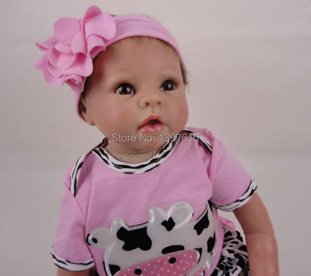 22 Reborn Baby Dolls Real Looking Baby Toys Silicone Vinyl Very