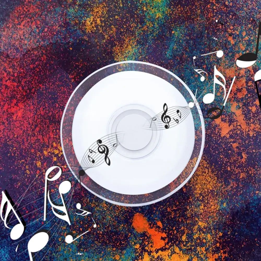  RGB Mordern LED Ceiling Light Dimmable 220V APP Remote Control Bluetooth & Music Speaker Colorful b - 33025880472