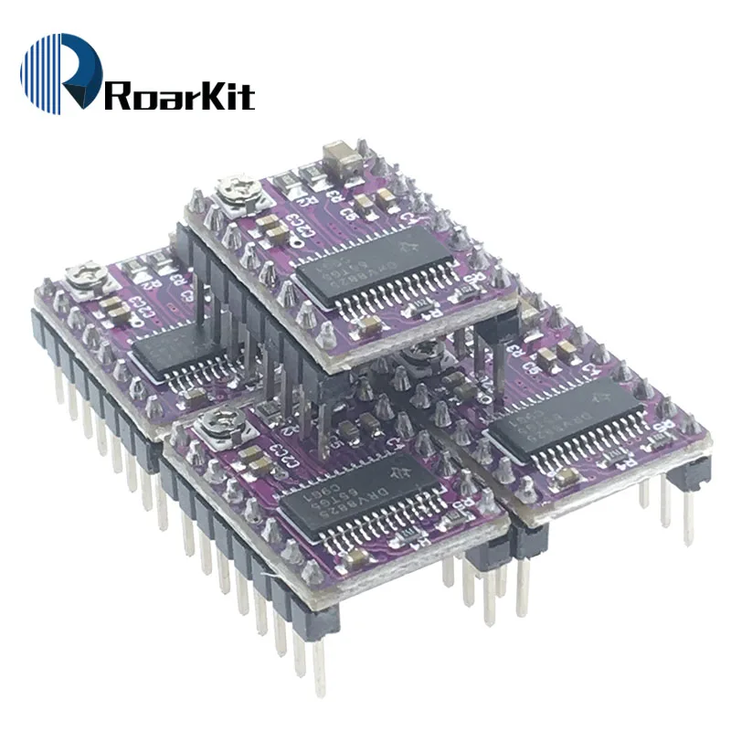 1 шт. 3D принтер StepStick DRV8825 шаговый двигатель привод Перевозчик Reprap 4 слойные PCB