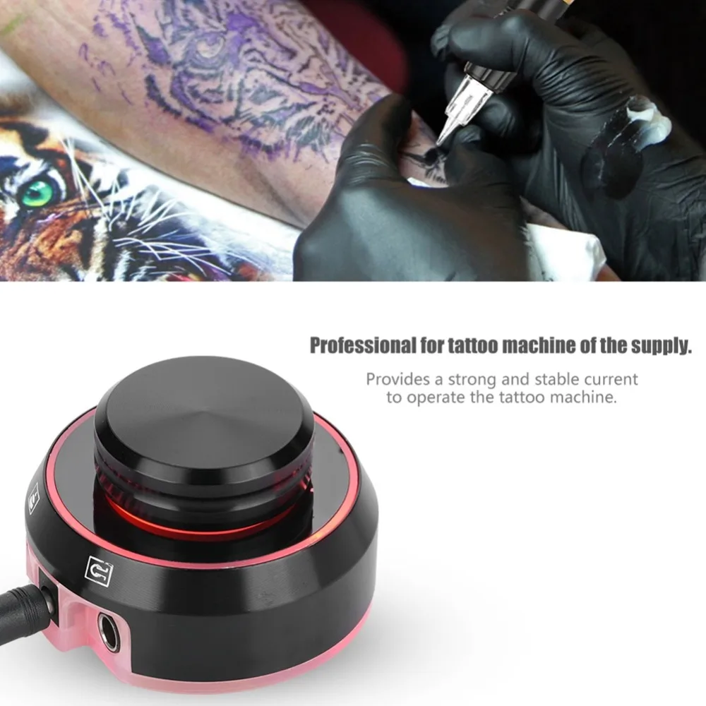 

Professional 7 Colors Change Critical Tattoo Atom Power Supply for Rotary Tattoo Machines Permanent Makeup Tattoos Supplies Set