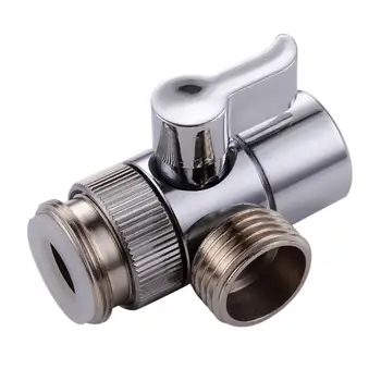 

M22*M24 1/4 Kitchen Bathroom Faucet Water Switching Valves Shut-Off Valves For Kitchen Bathroom Sink Faucet Shower Hose J3