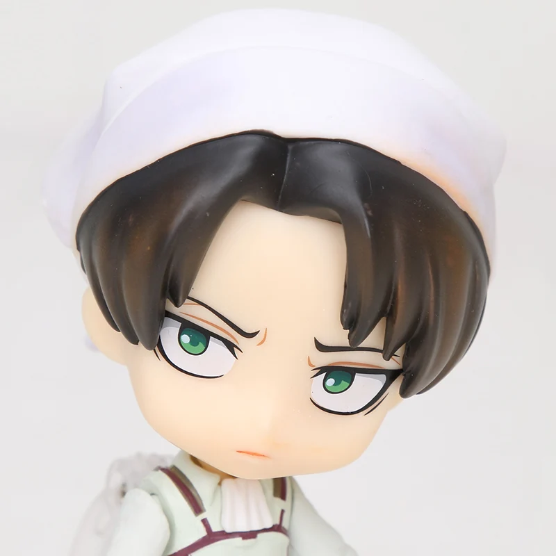 Attack On Titan Levi Nendoroid Action Figure 10cm Pvc Collectible Model Toy Cleaning Ver 417 - 2