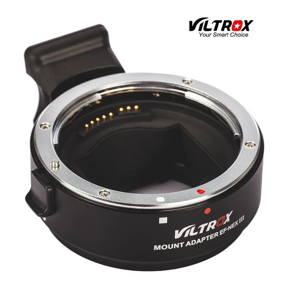 Viltrox EF-NEX III адаптер для объектива с автофокусом Canon EOS EF EF-S объектив Sony E NEX полная