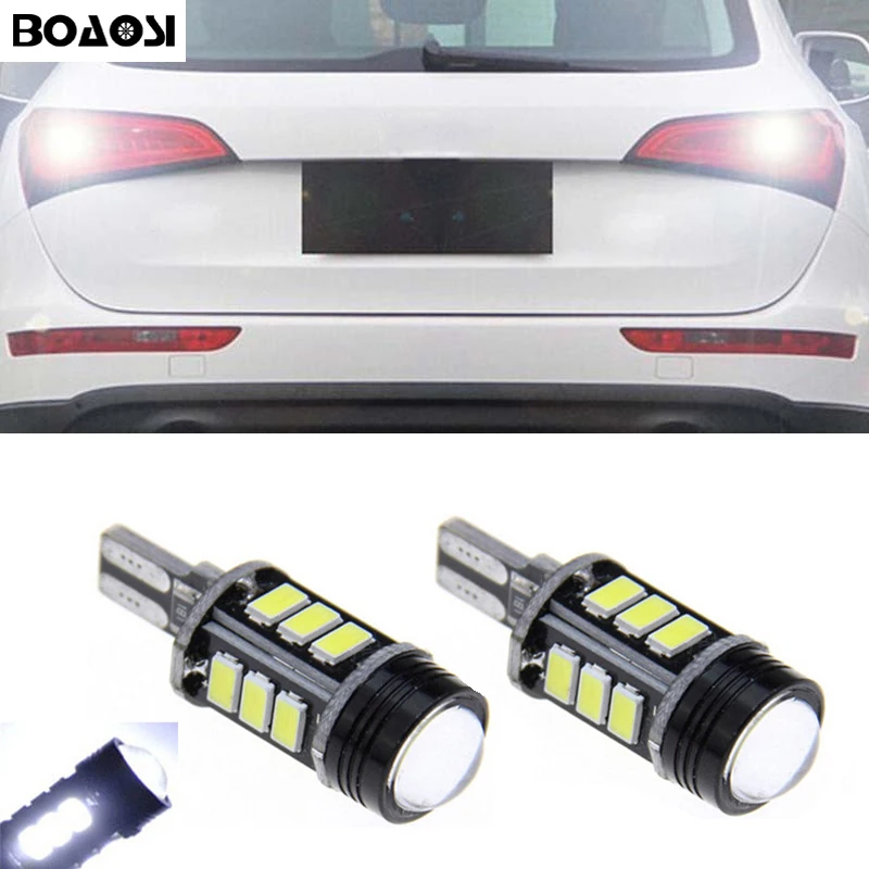 2x T15 W16W светодиодный CANBUS Samsung 5630SMD чип задний фонарь заднего хода для audi A1 A3 A4L A6L A5 A7