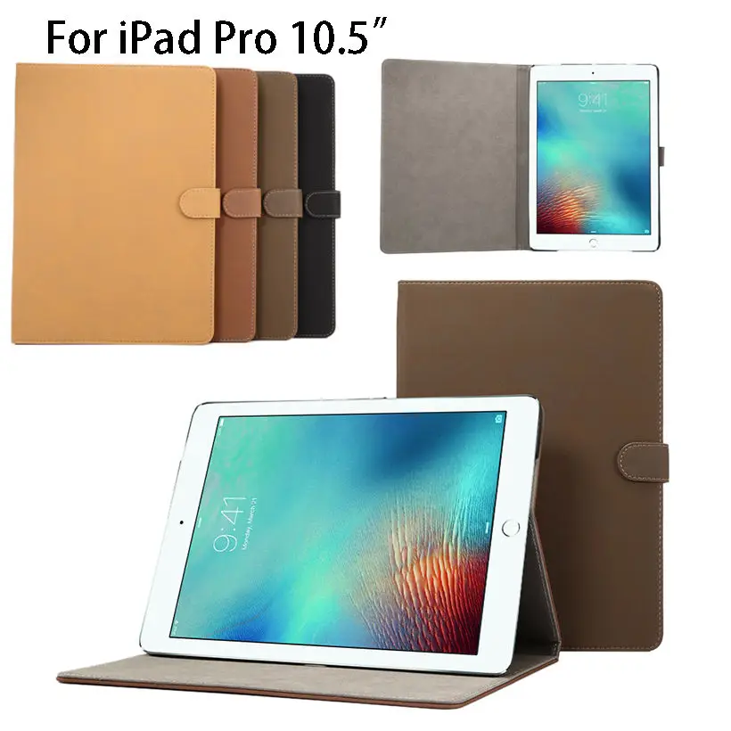 High Quality Ultra Slim Retro frosted Pattern PU Leather Case for Apple