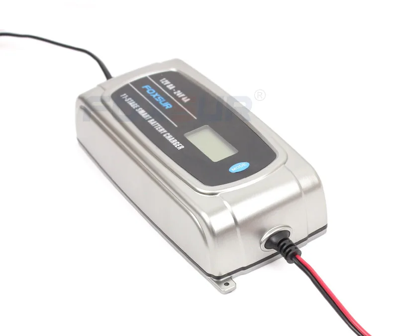 FOXSUR 12V 8A 24V 4A 11 stage Smart Battery Charger автомобильное зарядное устройство AGM EFB GEL WET свинцово