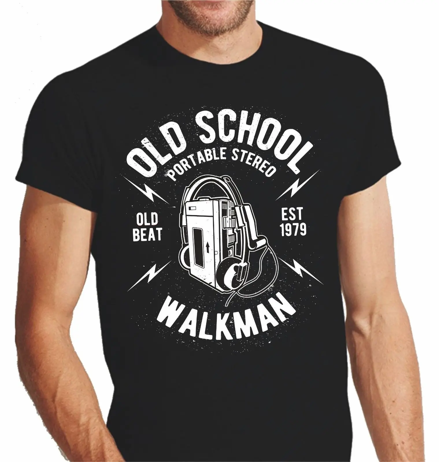 Walkman T Shirt old school vintage retro Kassette vintage must have