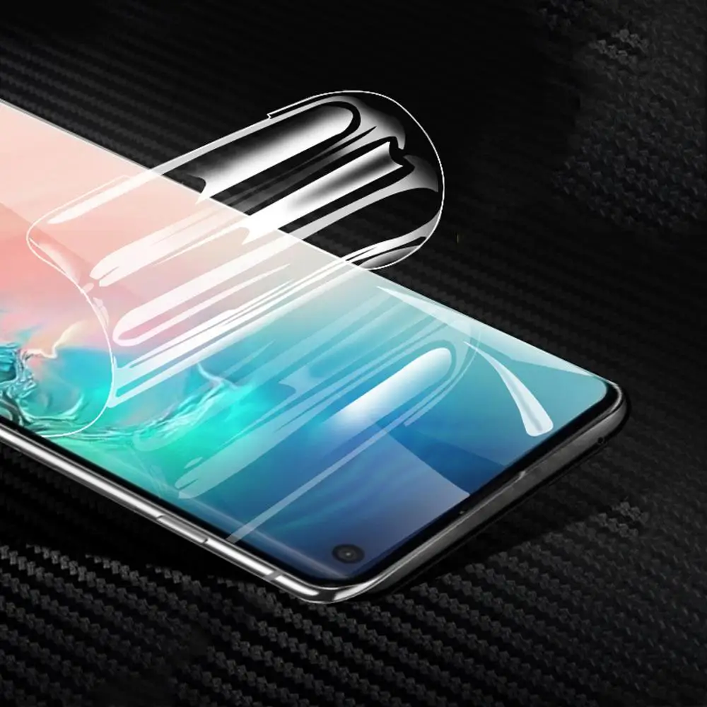 Новая Гидрогелевая нано пленка 10D с полным покрытием для Samsung galaxy Note 10 S10 5G S9 S8 Plus A70