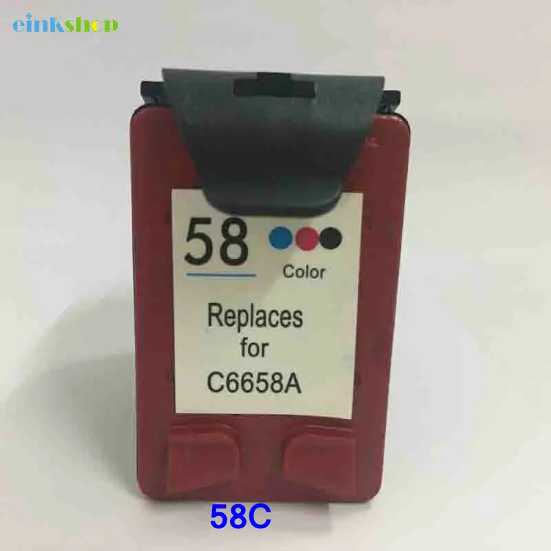 Совместимый сменный чернильный картридж Einkshop для HP 58 Deskjet 450 5150 5850 9680 9650 5550 5650