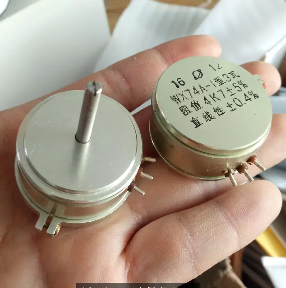 WX74A 1 точные проволочные потенциометры 3W 1K 2K2 4K7 5K 10K|Потенциометры| |