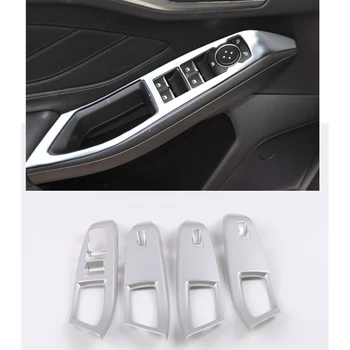 

5 options !! windows control panel inner door covers car modification accesorios for ford focus 2019 styling