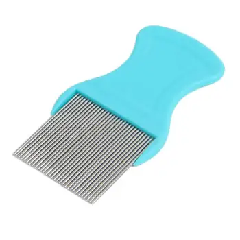 

MAMIXIXI 2018 Newly Fashion Hair Lice Comb Brushes Terminator Fine Dust Nit Free Removal Stainless Steel Hair Care Tool 08.08