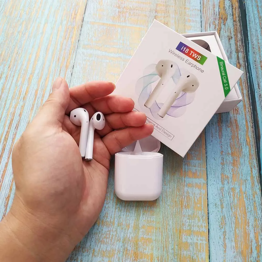 

i11 i18 TWS Bluetooth Earphones Automatic Pairing Touch Wireless Headset PK i10 i12 i13 TWS For iPhone Android