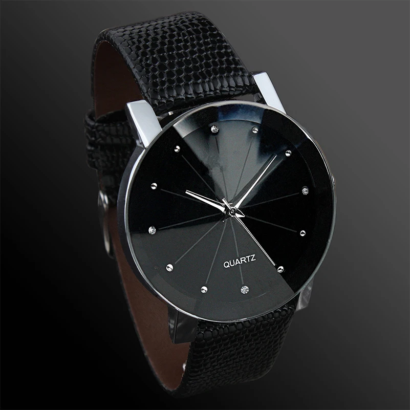 

Lovers Watches For Men Women Quartz Watches Dial Clock Leather Bracelet Lover Wristwatches Women's Dress Wrist Watch Couple Gift