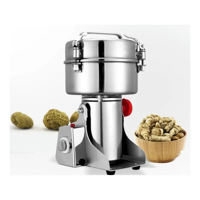 

Small Scale Flour Mill Machinery For Making Corn Flour Rice wheat, sorghum, corn, chili, soybean, walnut Grinder Machine