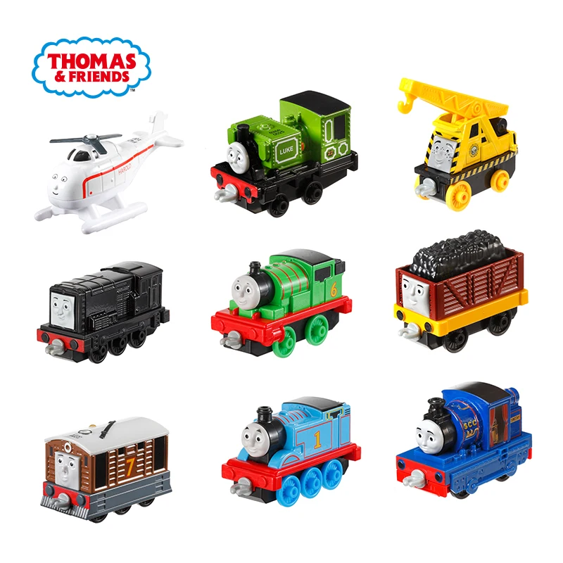 Железнодорожные мини поезда Thomas and Friends Gator James Engine Гордон Генри Белль аксессуары