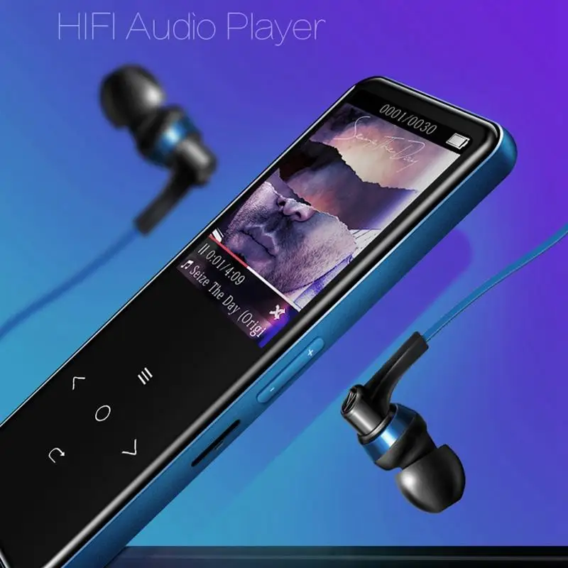 Benjie A20 пресс-экран Mp3 музыкальный плеер 8 ГБ тонкий Hi-Fi без потерь музыкальные плееры с радио рекордер Fm