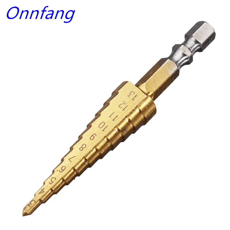 Xcan-Hot-Sale-1pcs-3-13mm-HSS-Titanium-coated-stepped-drill-Power-Tools-carbide-drill-mini