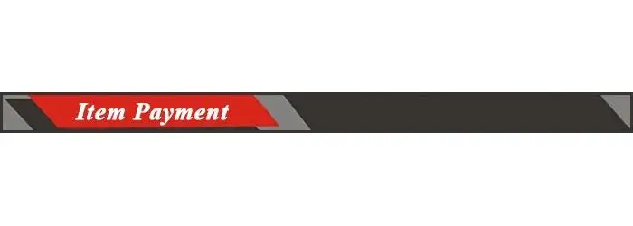 item payment