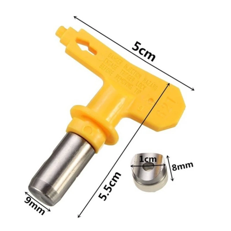 Home Spray Gun For Painting Airless Paint Sprayer Tip Powder Coating Airbrush Nozzle Portable Sprayers | Инструменты