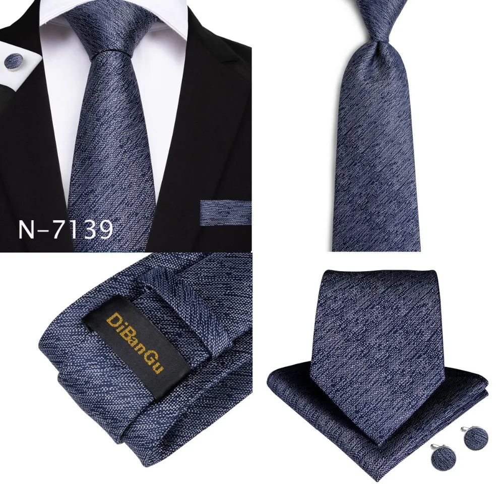 Барри Ван Коричневый Синий Серый Фиолетовый солидный мужской галстук Бизнес Галстуки шелковый галстук для мужчин 8 см Широкий Галстук Формальная вечеринка