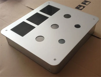 

C-023 CNC All Aluminum Chassis Case Box Cabinet for DIY Audio Power Amplifier 330mm*68mm*300mm 330*68*300mm