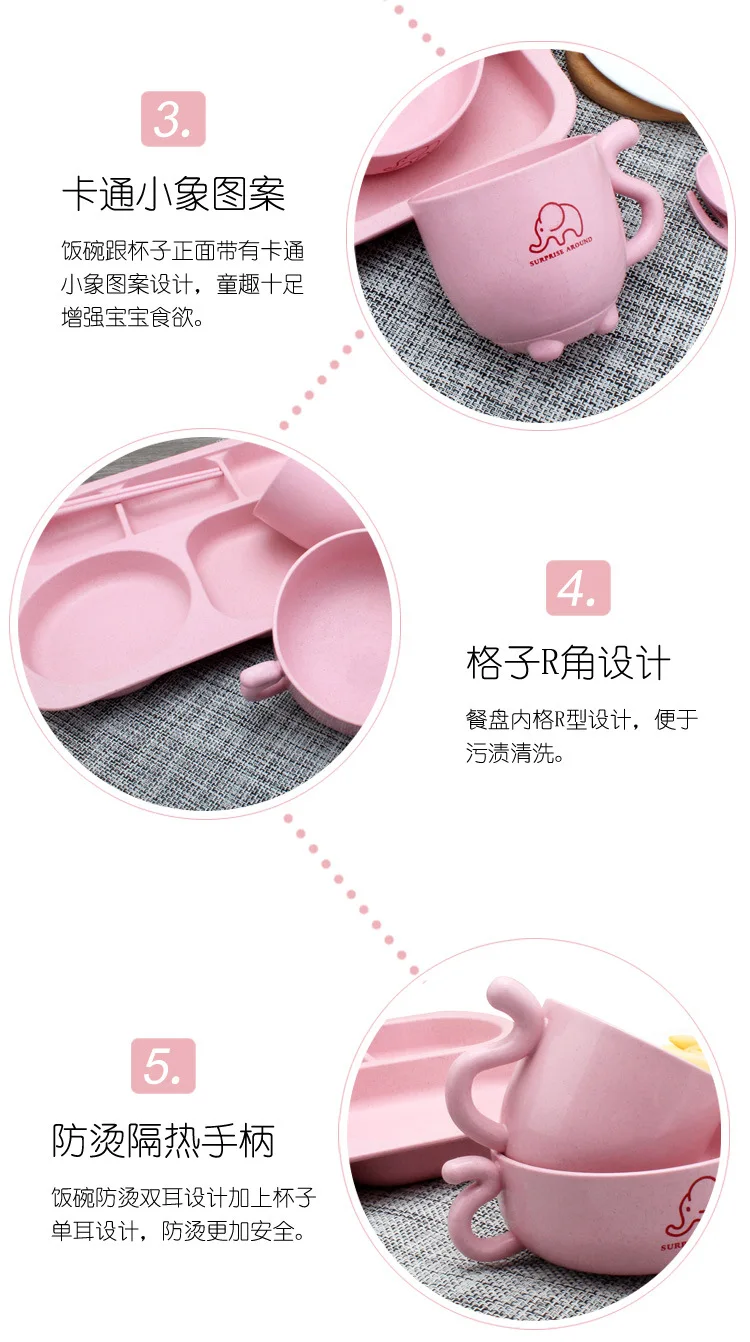 Six Kids'Tableware Sets_10