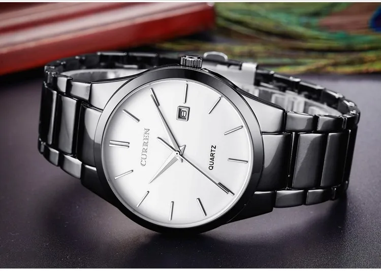 2018 Fashion CURREN Watches Sport Steel Clock Top Quality Military Men's Male Luxury Gift Wrist Quart Watches relogio masculino