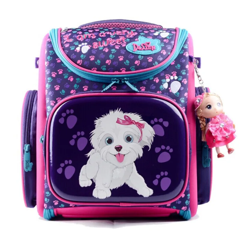 

Cute Cartoon Bear Dog School Bags for Girls Knapsack Orthopedic Backpack Kids Satchel Children School Portfolio Mochila Escolar