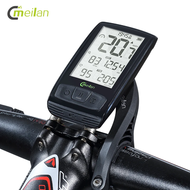 Aliexpress.com : Buy Meilan M4 Wireless Bike Computer Bicycle ... - Meilan M4 Wireless Bike Computer Bicycle SpeeDometer Tachometer CaDence SpeeD Sensor Bluetooth Waterproof