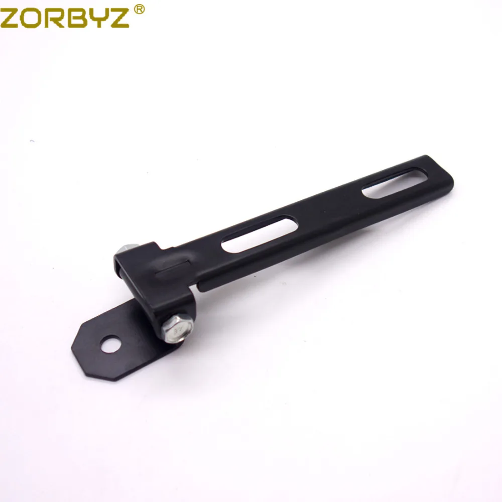 ZORBYZ Motorcycle Black Solo Seat Swivel Bracket Mounting Hardware For