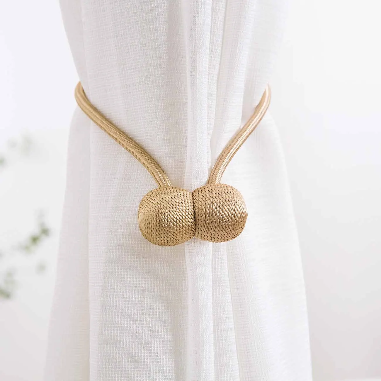 

Modern Simple Tie back Magnets Curtains Buckle Curtain Clips Magnetic Curtain Holder Strap Decorative Accessories
