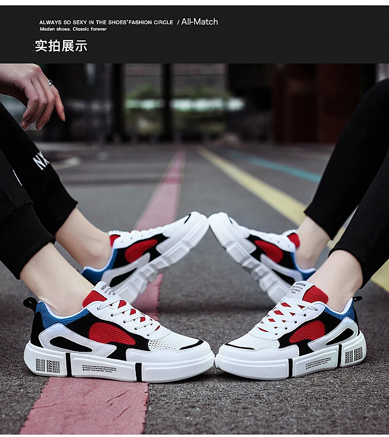 Running Shoes Women Brand Air Mesh Comfortable Woman Sneakers Trend Training Skate Shoe Men Zapatillas Mujer Unisex Sport Shoes